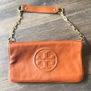 Tory Burch Camel Clutch